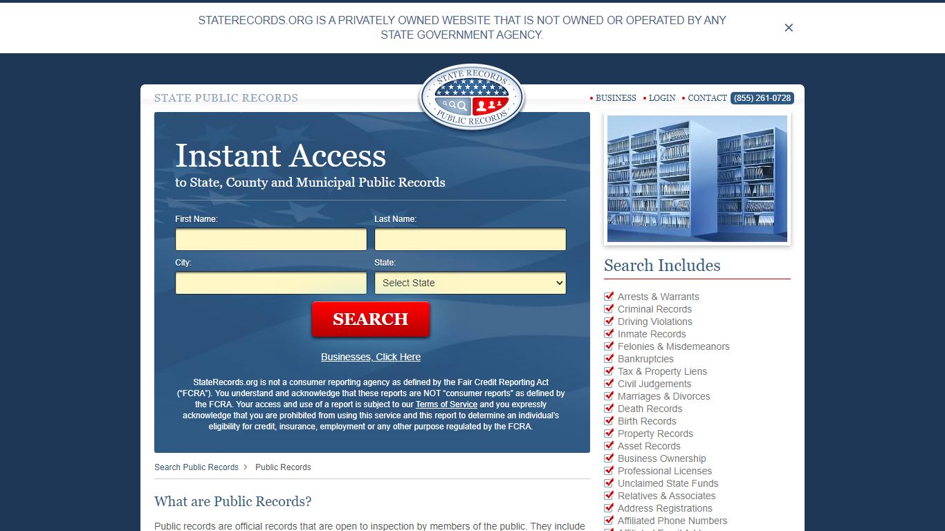 Public Records | StateRecords.org